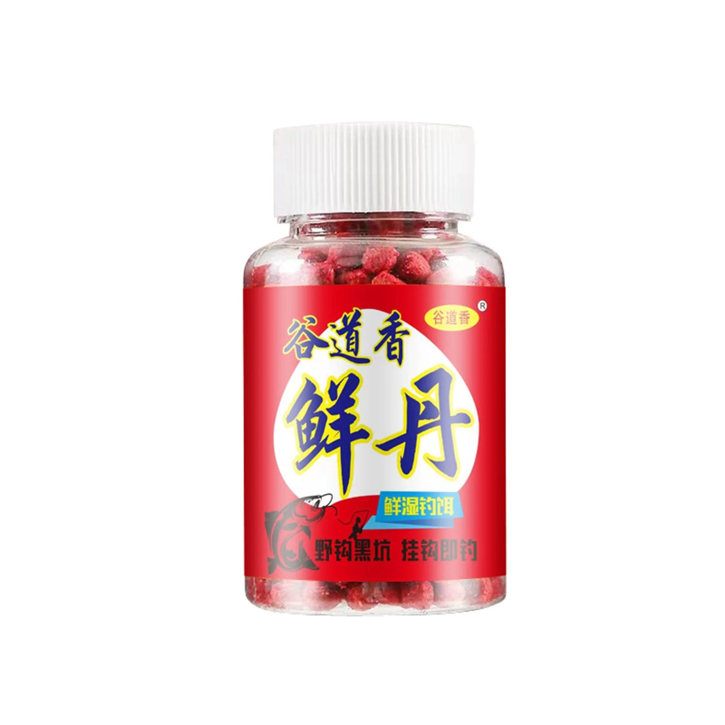40g Fish Baits Attractants,Fresh Wet Granular Bait,High Protein Fish Attractant Concentrated Fish Bait,Fishing Accessories