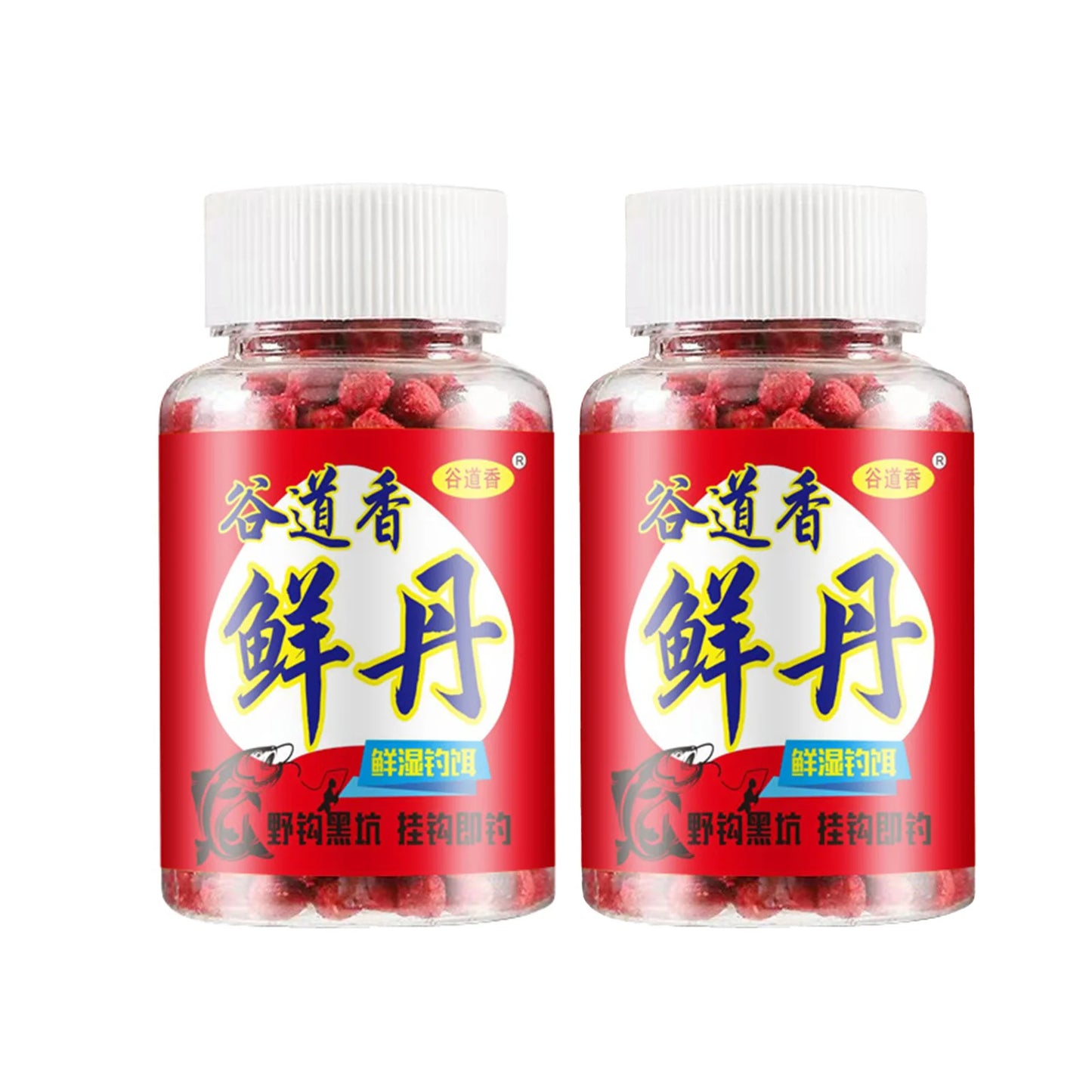 40g Fish Baits Attractants,Fresh Wet Granular Bait,High Protein Fish Attractant Concentrated Fish Bait,Fishing Accessories