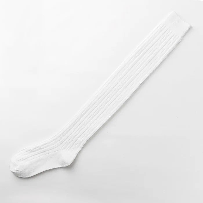 1 Pair of Cozy Thermal Over the Knee Knit Socks for Women Warm and Stylish Winter Socks with Thickened Material