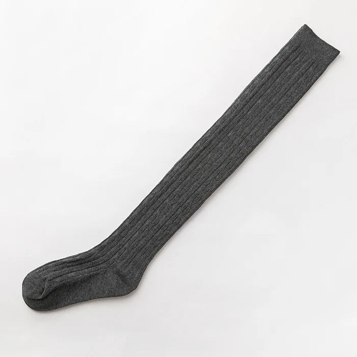 1 Pair of Cozy Thermal Over the Knee Knit Socks for Women Warm and Stylish Winter Socks with Thickened Material