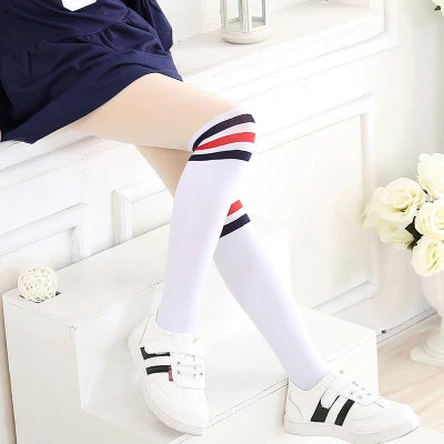 Spring autumn warm Baby Kids tights printing Cartoon Animal Bear pantyhose cats kitten Bunny Knee tattoo Student girls stocking