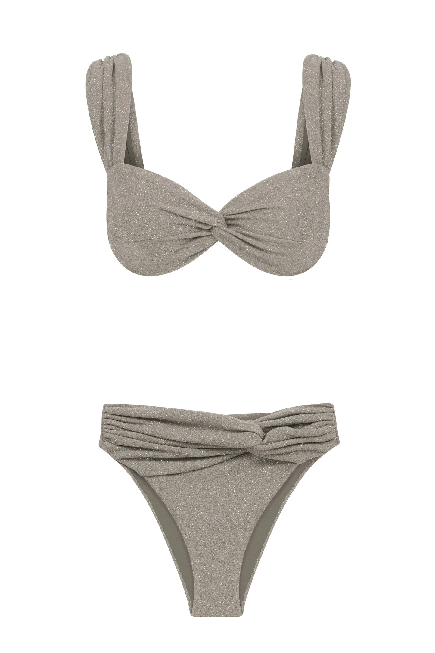 2025 Sexy Orange Bikini Set with Knot Straps Perfect for Summer Beachwear Pool Parties Special Occasions Stand Out This Summer